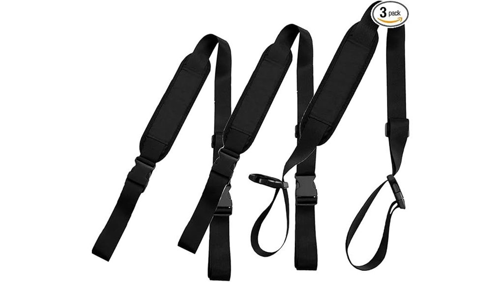 black beach chair straps
