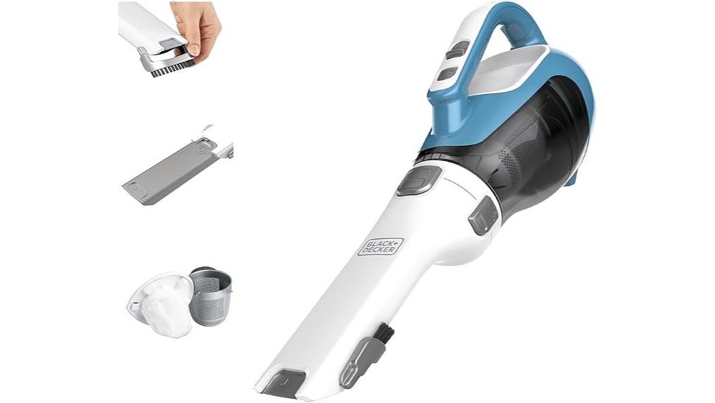 black decker cordless dustbuster