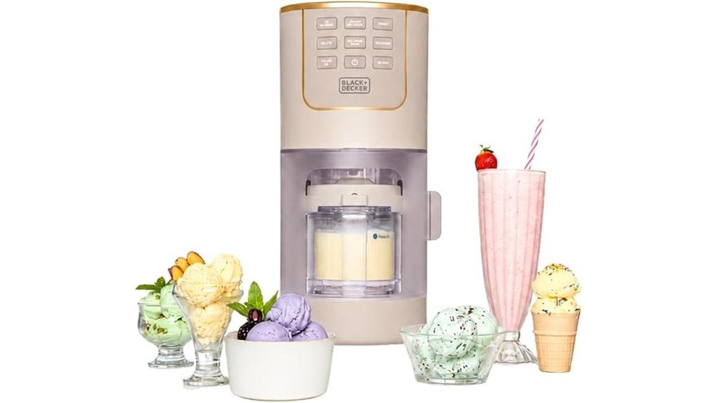 black decker ice cream mix ins
