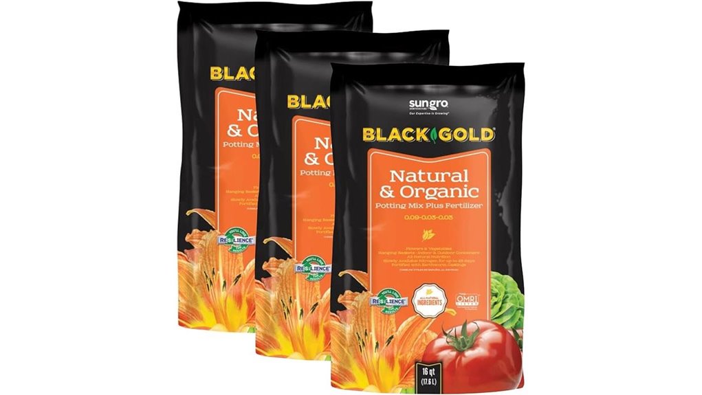 black gold 16quart 3pack