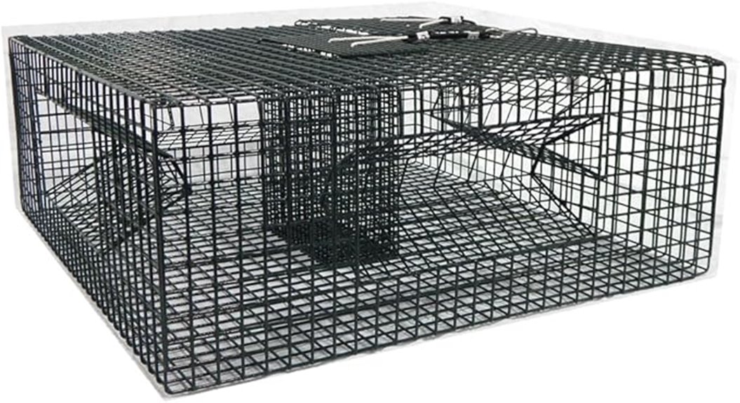 black jumbo shrimp trap