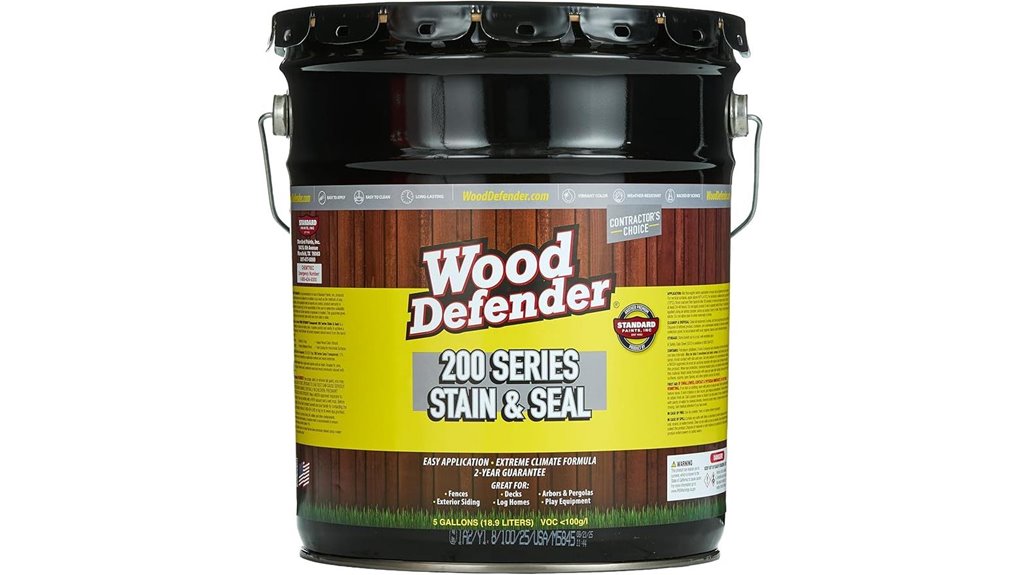 black semi transparent stain sealer