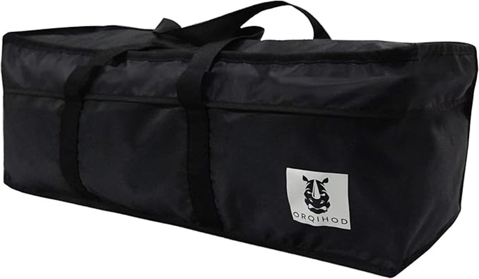 black waterproof outdoor cushion