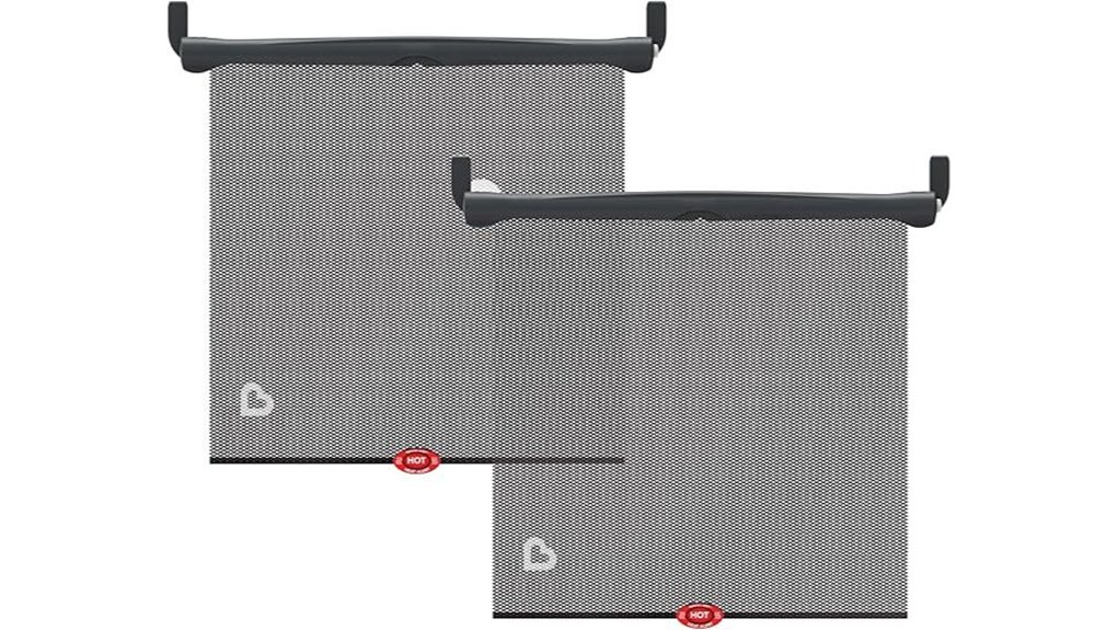 black window shade pack