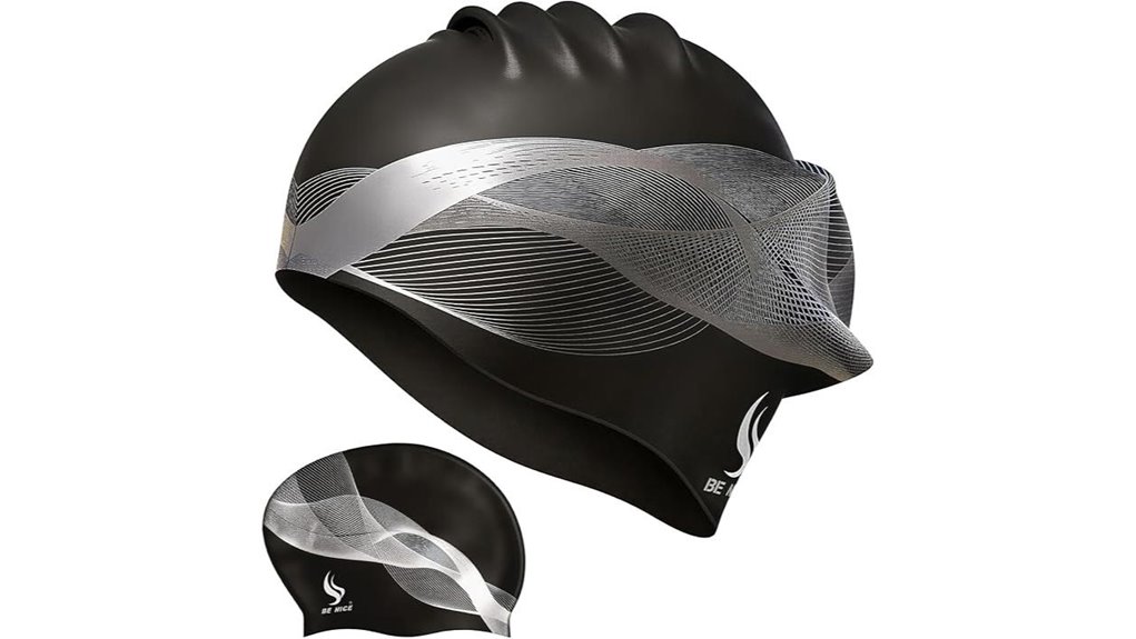 black xl silicone cap