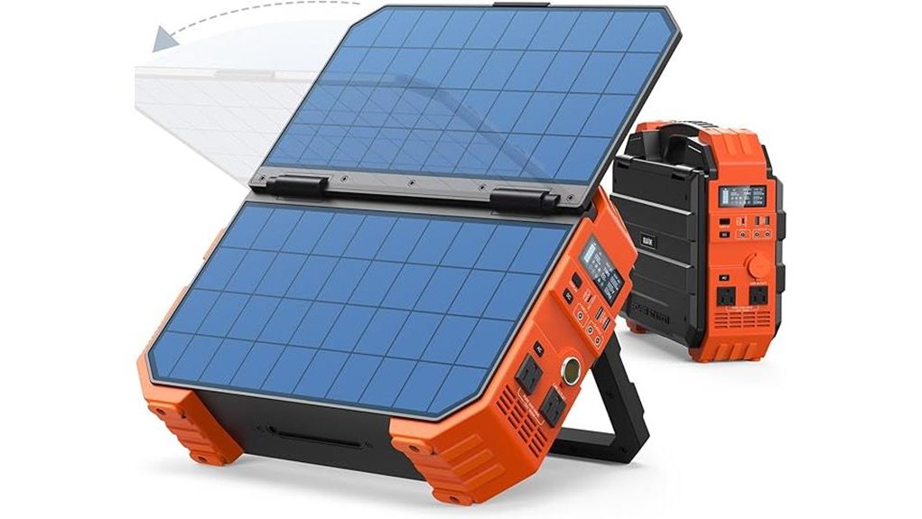 blavor portable 1600w solar