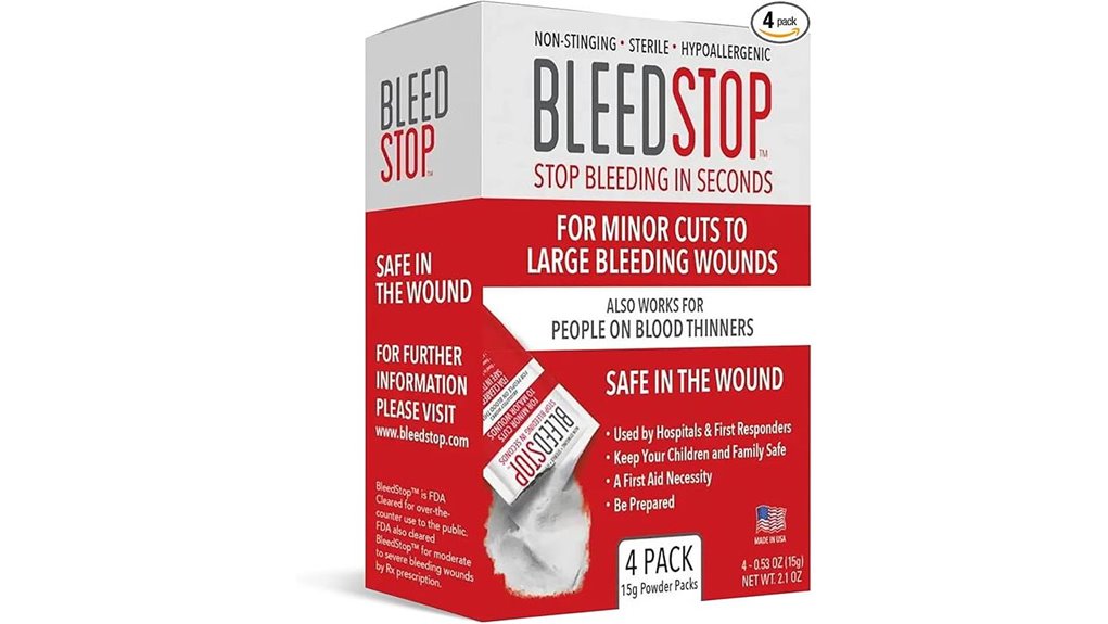 bleedstop powder four pouches
