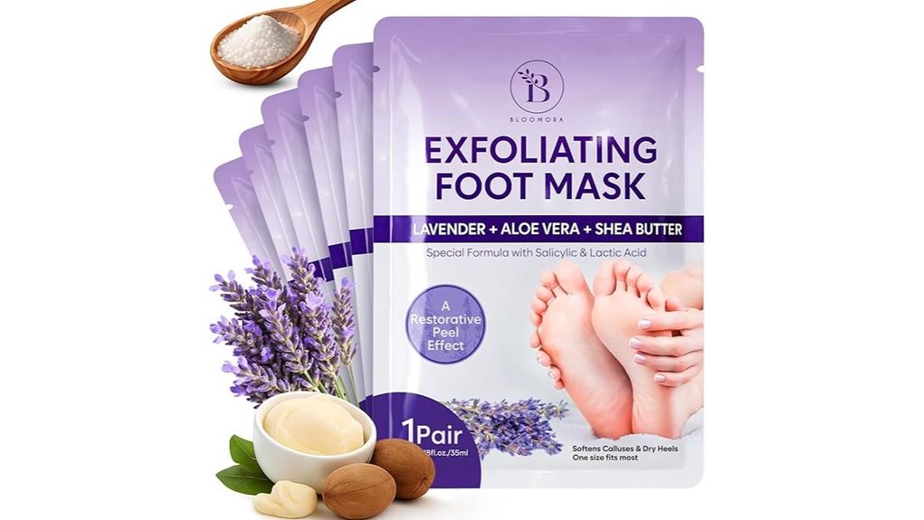 bloomora foot peeling 6 pack
