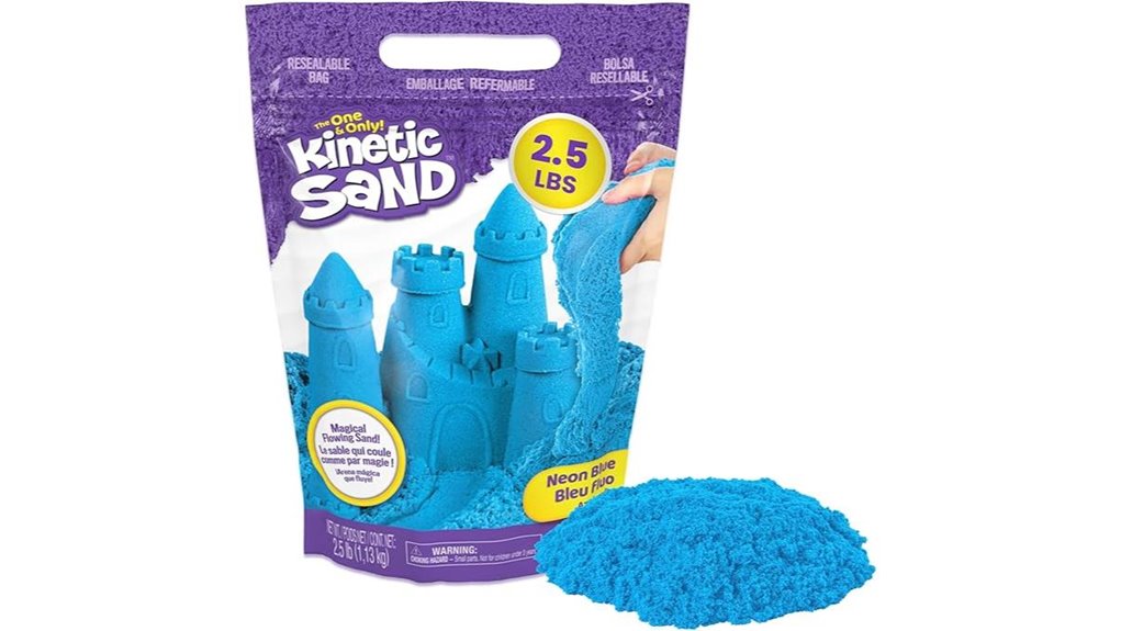blue 2 5lb kinetic sand