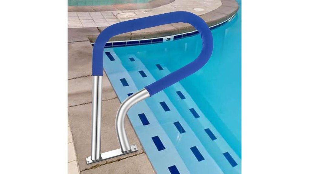 blue 304 nonslip handrail