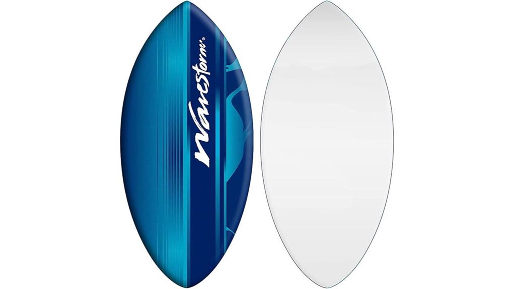 blue 48 foam skimboard