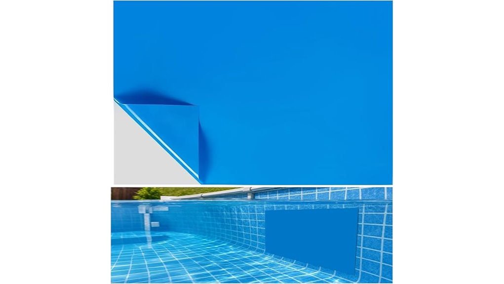 blue above ground pool patch