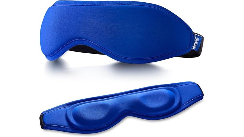 blue cooling gel mask