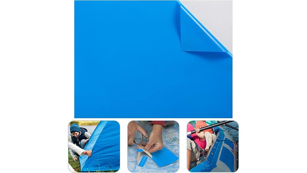 blue pool liner patch