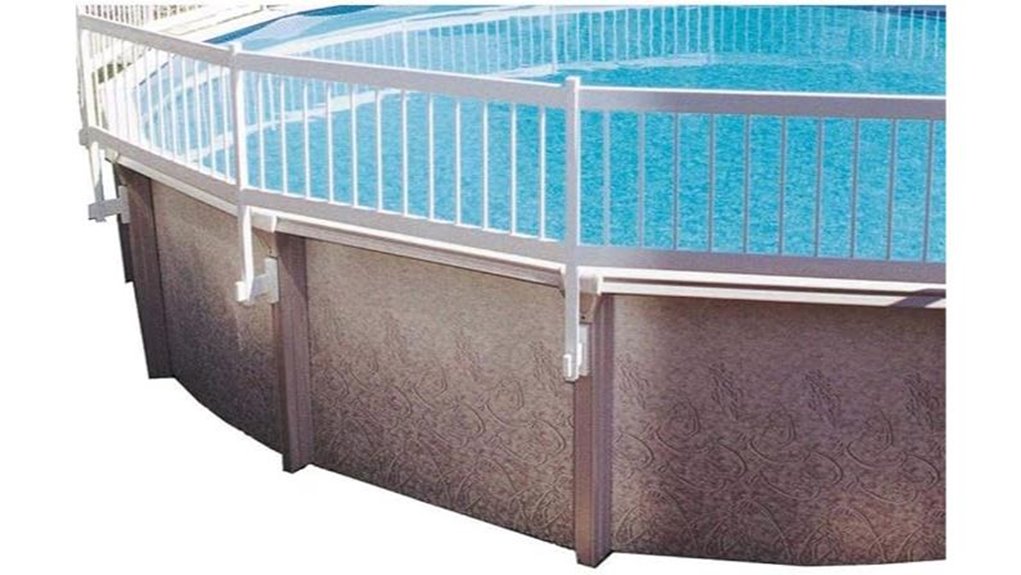 blue wave 8 section fence