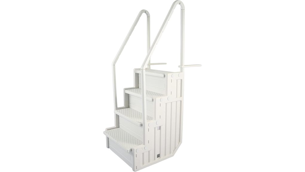 blue wave anti slip ladder