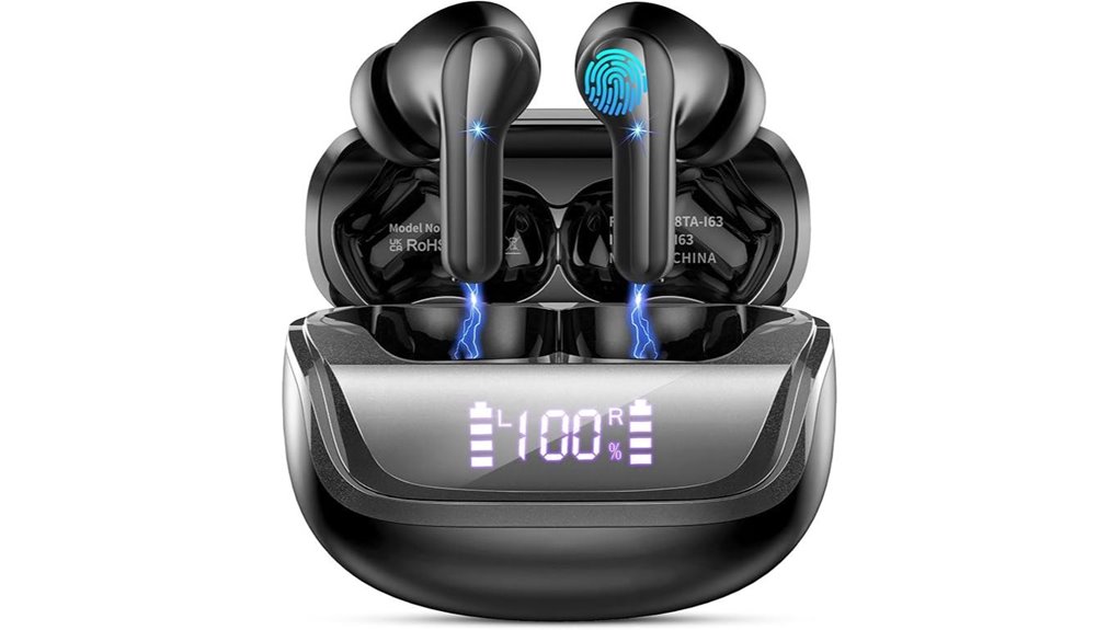 bluetooth 5 4 noise cancelling earbuds