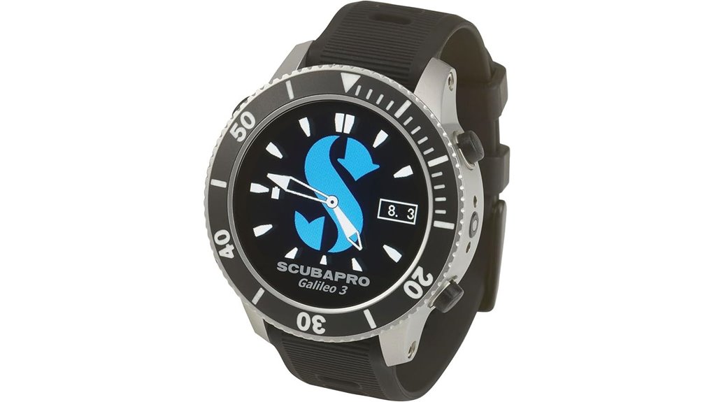 bluetooth wrist dive computer