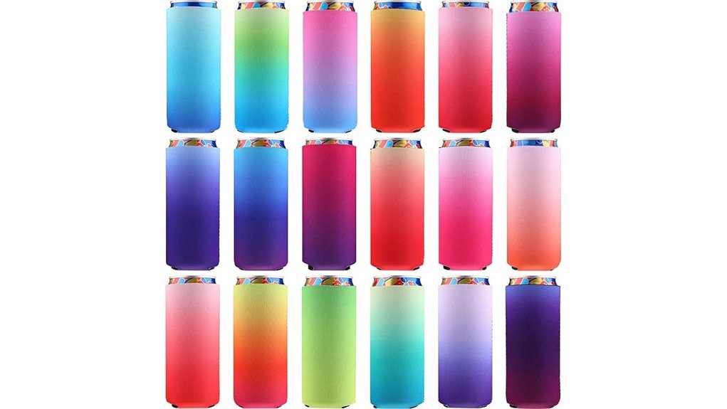 boao 18 piece neoprene sleeves
