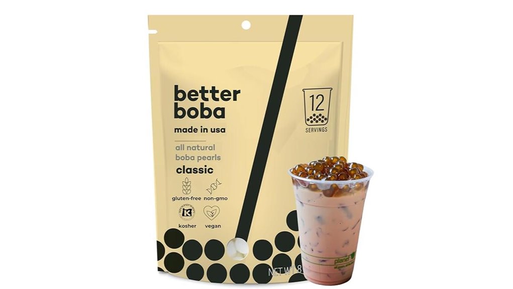 boba pearls 8oz brown sugar