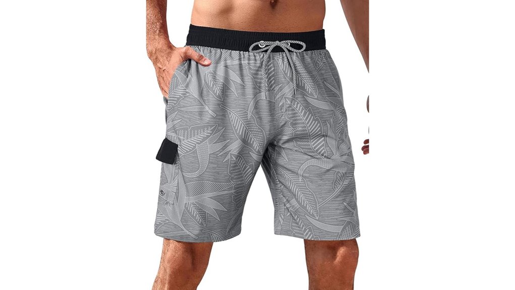 bojin pocketed quick dry shorts