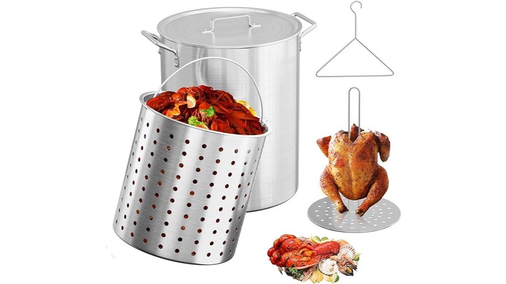 bonnlo 30qt strainer pot