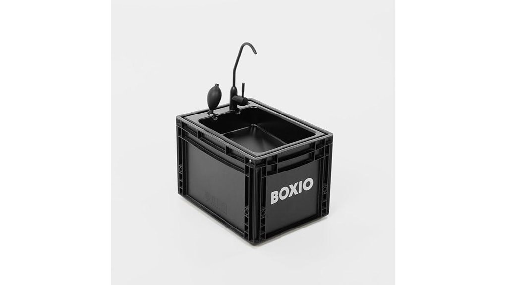 boxio portable camping sink