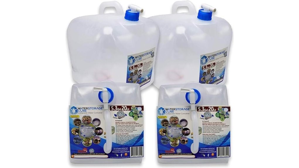 bpa free collapsible water canteen