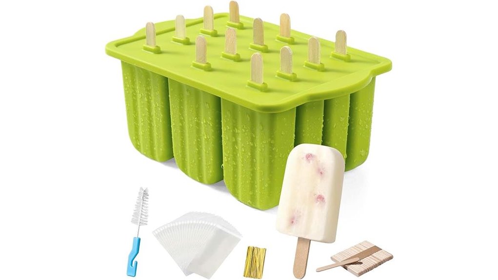bpa free silicone popsicle molds
