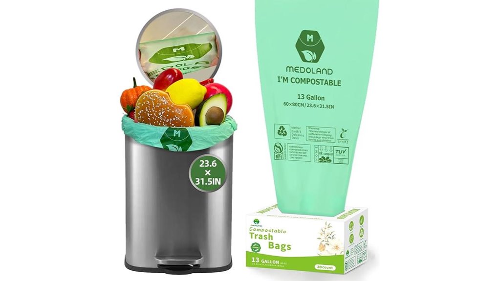 bpi certified 13gal trash