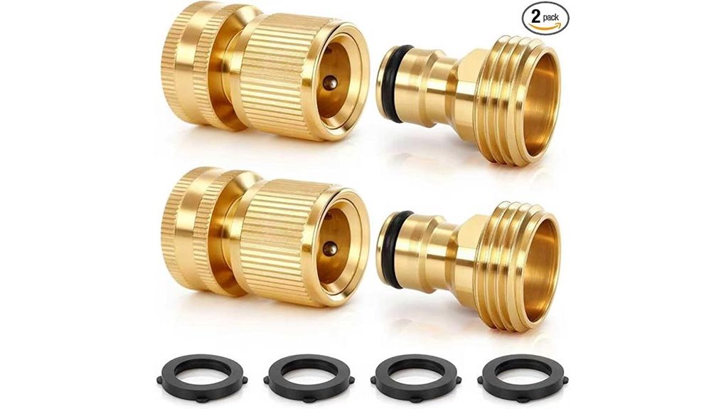 brass 3 4 quick connect