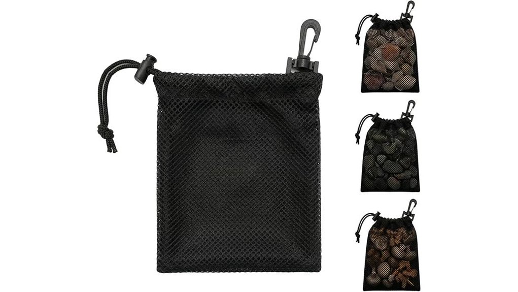 breathable mesh foraging pouch