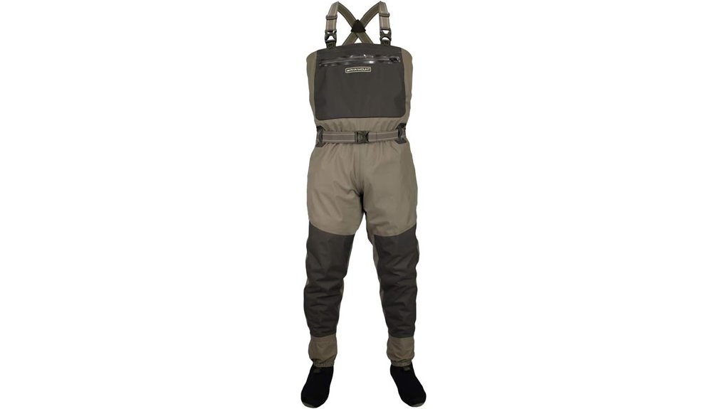 breathable stockingfoot deepeddy waders