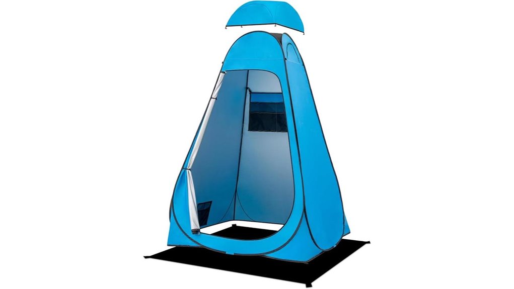 brian dany pop up shower shelter