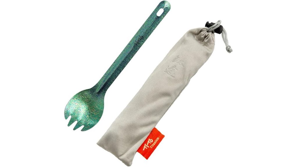 bright titanium spork bag