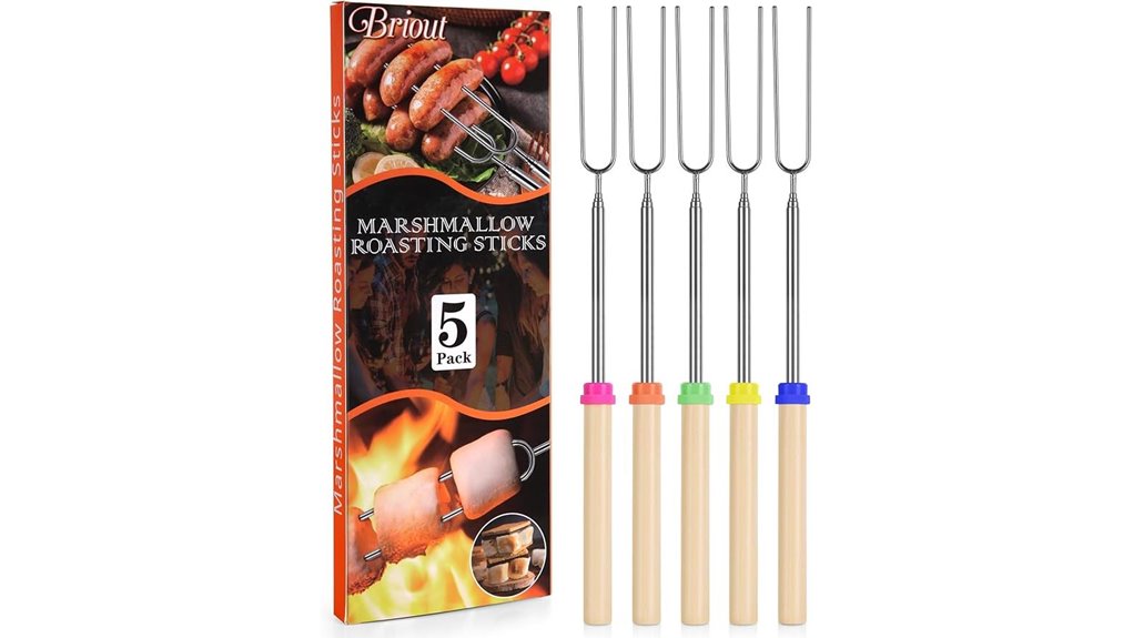 briout 5 pack 32 inch sticks