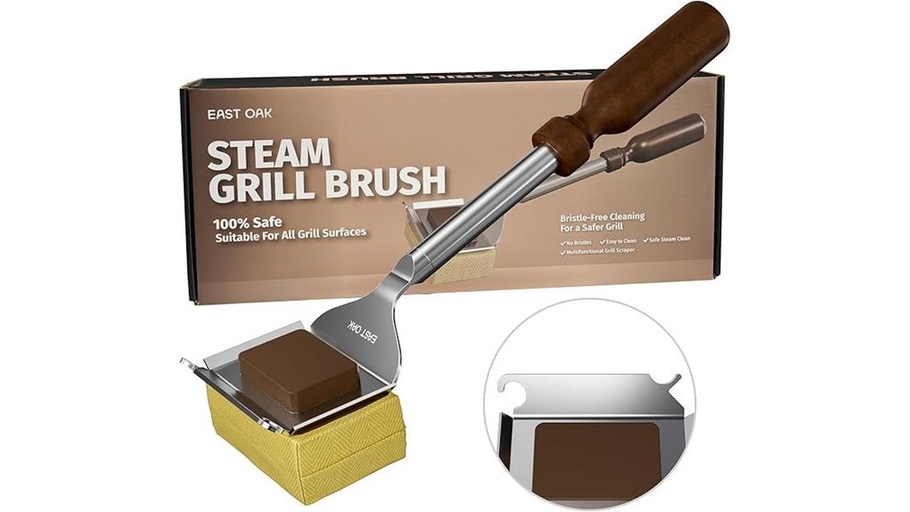 bristle free aramid grill brush