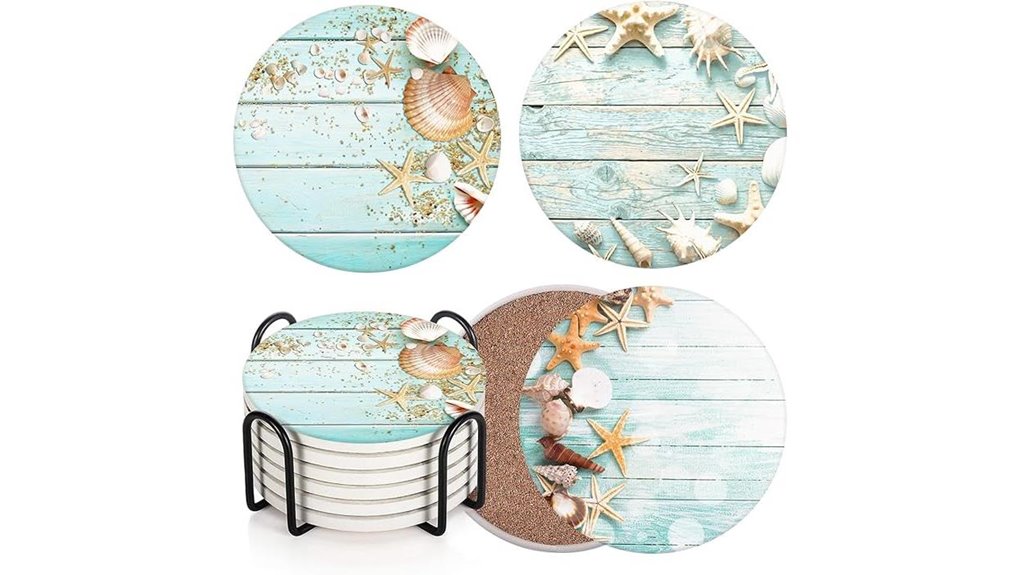 britimes nautical wooden coasters