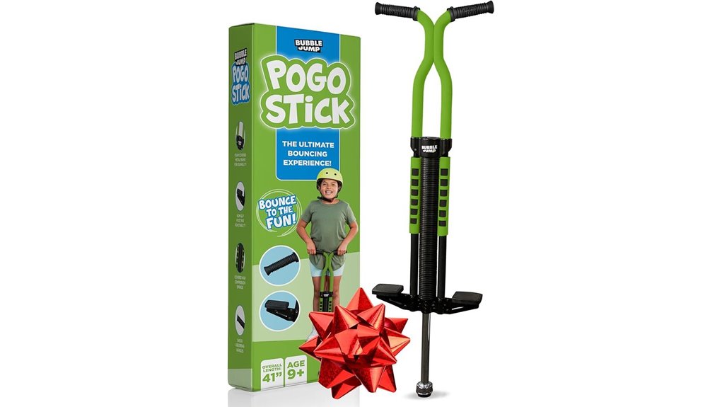 bubble green pogo 10