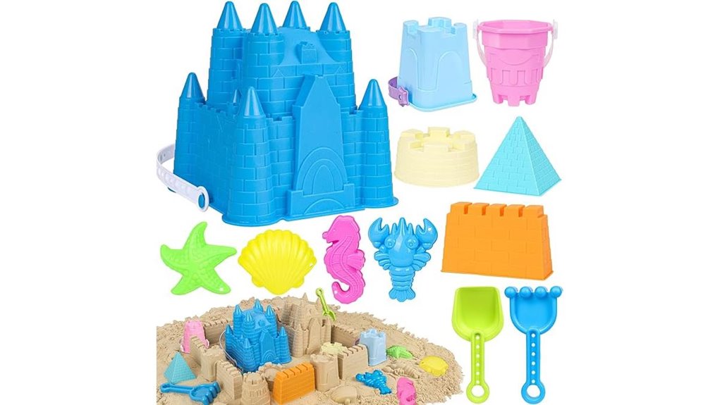 bucket molds shovel rake