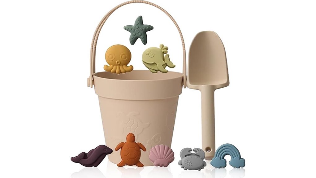 bucket shovel eight molds