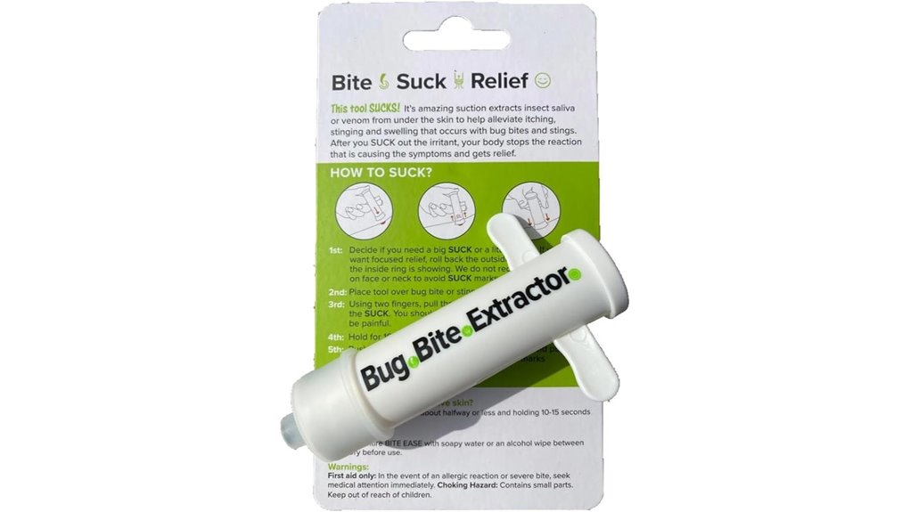 bug bite extractor soothes