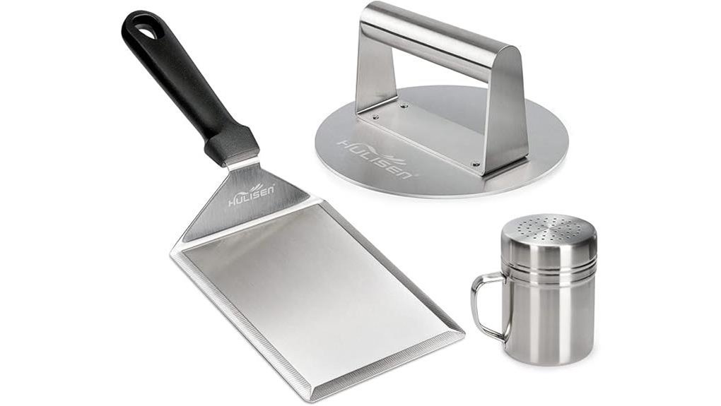 burger press spatula shaker