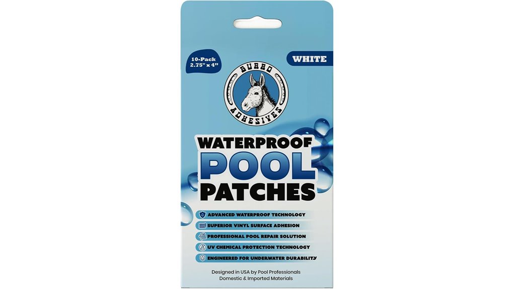 burro waterproof 10 piece patches