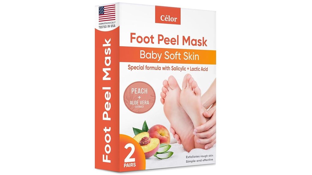 c lor foot peeling mask