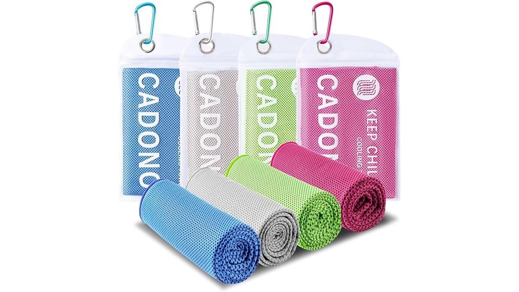 cadono 4 pack cooling microfiber