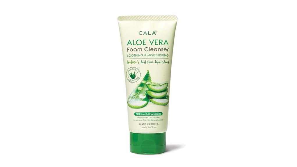 cala aloe foamy cleanser