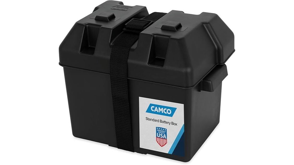camco battery box with straps