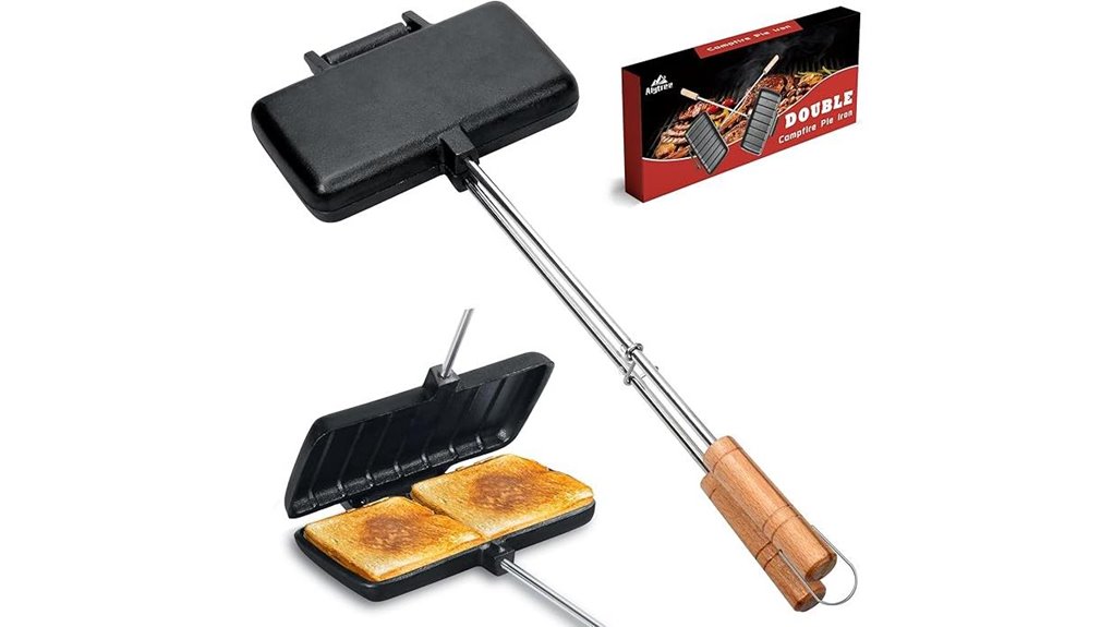 campfire double pie iron