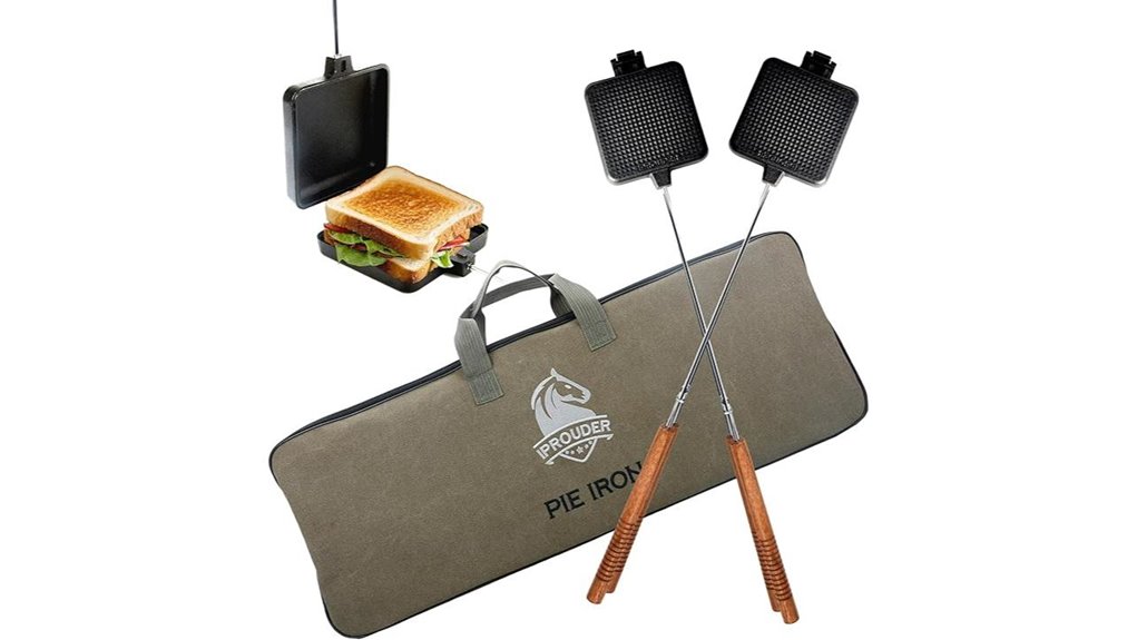campfire sandwich 4 9 inch iron